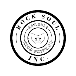 ROCK SOUL INC. EST. 2014 HIGH POINT, NC logo