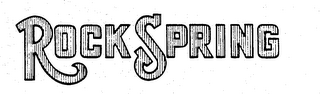 ROCK SPRING logo