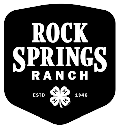 ROCK SPRINGS RANCH ESTD H H H H 1946 logo