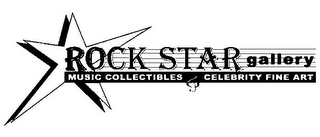 ROCK STAR GALLERY MUSIC COLLECTIBLES & CELEBRITY FINE ART logo