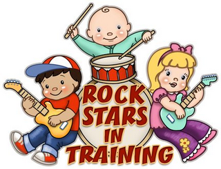 ROCK STARS IN TRAINING logo