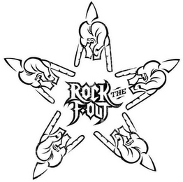 ROCK THE F OUT logo
