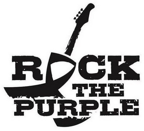 ROCK THE PURPLE logo