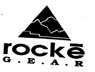 ROCKE G. E. A. R logo