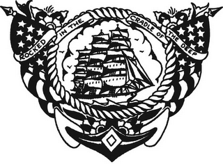 ROCKED IN THE CRADLE OF THE DEEP logo