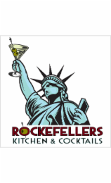ROCKEFELLERS KITCHEN & COCKTAILS logo