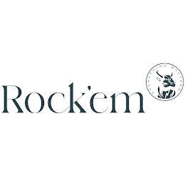 ROCK'EM EVERYTHING WESTERN logo