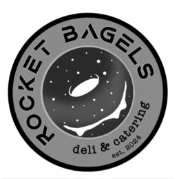 ROCKET BAGELS DELI & CATERING EST. 2024 logo