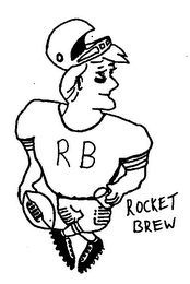 ROCKET BREW RB logo
