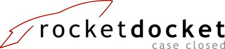 ROCKET DOCKET CASE CLOSED logo