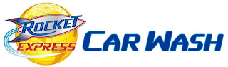 ROCKET EXPRESS CAR WASH logo