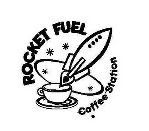 ROCKET FUEL COFFEE STATION logo