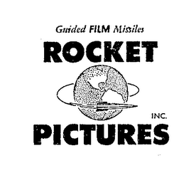 ROCKET PICTURES INC. GUIDED FILM MISSILES logo