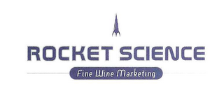 ROCKET SCIENCE FINE WINE MARKETING logo