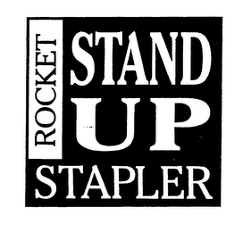 ROCKET STAND UP STAPLER logo