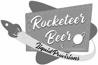 ROCKETEER BEER & LIQUID PROVISIONS logo