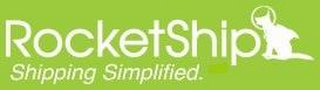 ROCKETSHIP SHIPPING SIMPLIFIED. logo