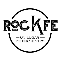 ROCKFE UN LUGAR DE ENCUENTRO logo