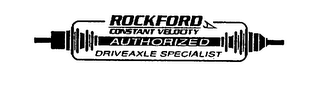 ROCKFORD CONSTANT VELOCITY AUTHORIZED DRIVEAXLE SPECIALIST logo