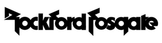 ROCKFORD FOSGATE logo