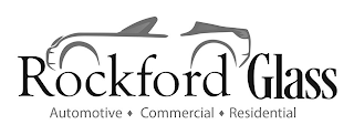 ROCKFORD GLASS AUTOMOTIVE COMMERCIAL RESIDENTIAL logo