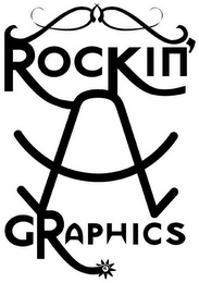 ROCKIN A GRAPHICS logo