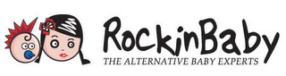 ROCKIN BABY THE ALTERNATIVE BABY EXPERTS logo