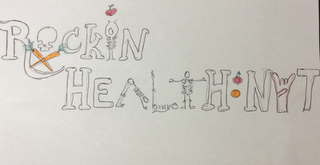 ROCKIN HEALTH NUT logo