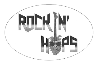 ROCKIN' HOPS logo