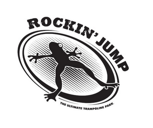ROCKIN' JUMP THE ULTIMATE TRAMPOLINE PARK. logo