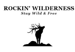 ROCKIN' WILDERNESS STAY WILD & FREE logo