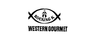 ROCKING K WESTERN GOURMET logo