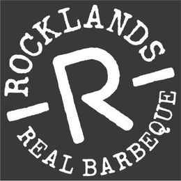 ROCKLANDS R REAL BARBEQUE logo
