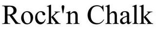 ROCK'N CHALK logo