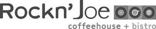 ROCKN' JOE COFFEEHOUSE + BISTRO logo