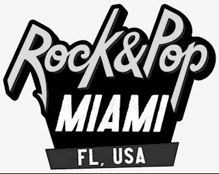 ROCK&POP MIAMI FL, USA logo