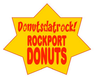 ROCKPORT DONUTS DONUTSDATROCK! logo