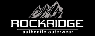 ROCKRIDGE AUTHENTIC OUTERWEAR logo
