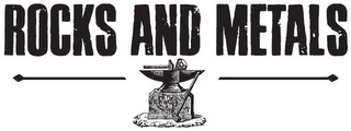 ROCKS AND METALS logo
