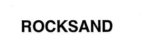 ROCKSAND