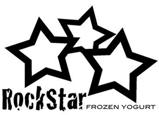 ROCKSTAR FROZEN YOGURT logo