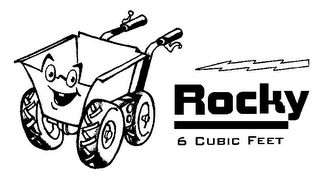 ROCKY 6 CUBIC FEET logo