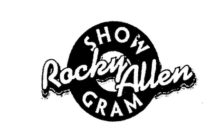 ROCKY ALLEN SHOW GRAM logo