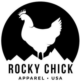 ROCKY CHICK APPAREL · USA logo