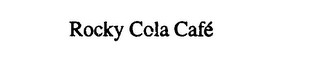 ROCKY COLA CAFE logo