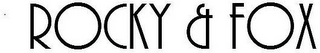 ROCKY & FOX logo