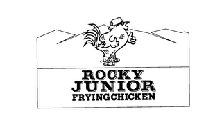 ROCKY JUNIOR FRYING CHICKEN logo