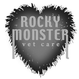 ROCKY MONSTER VET CARE logo