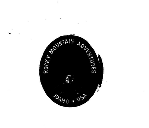 ROCKY MOUNTAIN ADVENTURES IDAHO, USA logo