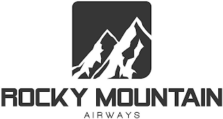 ROCKY MOUNTAIN AIRWAYS logo